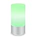 LUNSY LED Table Lamp, Touch Sensor Bedside Lamp, Dimmable Warm White Light and Color Changing RGB Lamps for Living Room&Bedroom