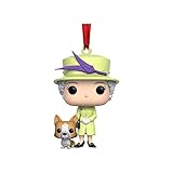 Elizabeth II Queens and Corgi Acrylic