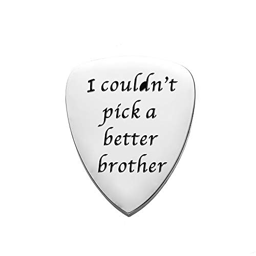 I Couldn't Pick A Better Brother Guitar Picks, Unique Birthday Gift for Musician Brother Guitar Pick - Thumbnail 6