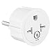 Yubi Power European German Schuko Power Plug Adapter 10 Pack - Shucko Type E/F for France, Germany, Spain, Sweden, Turkey, Ukraine and More!