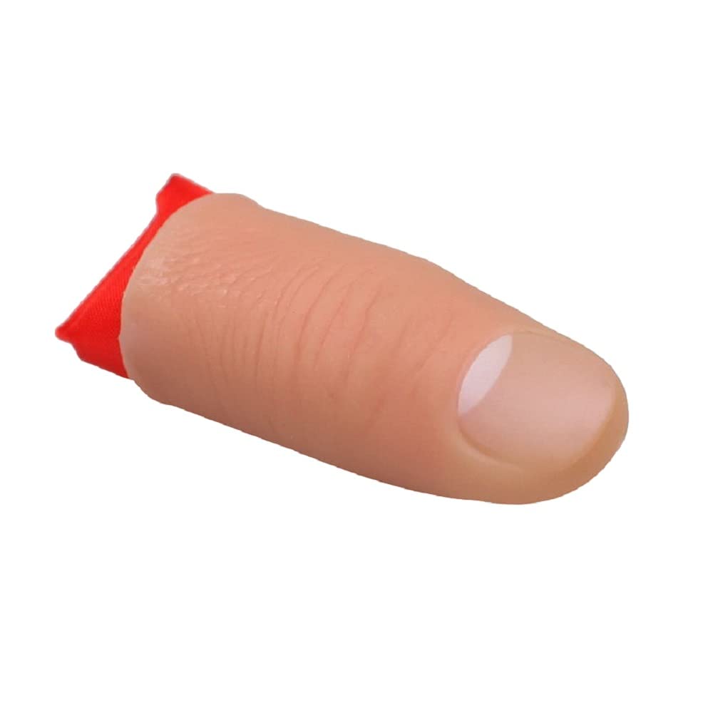 MilesMagic Magician's Thumb Tip with Silk - Magic Trick for Vanishing & Appearing - Includes Thumb Tip & Instructions - All Ages