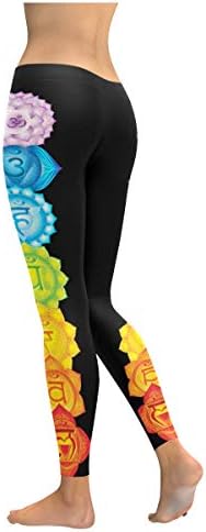 Artsadd Magic Unicorns Stretchy Leggings Skinny Pants Activewear Pants for Yoga Running Pilates Gym (2XS-5XL)