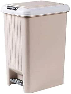FVGH Bote de Basura Tipo de Pedal de plástico Hogar Cocina Sala de