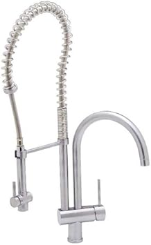 Blanco 157 084 St Master Gourmet Kitchen Faucet Satin Nickel