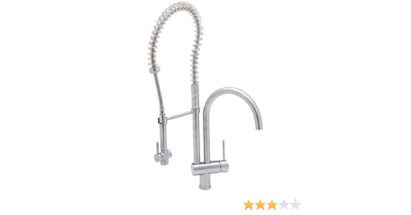 Blanco 157 084 St Master Gourmet Kitchen Faucet Satin Nickel