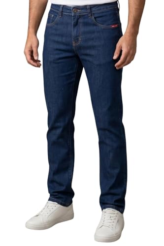 Calça Jeans Masculina Regular Básica Polo Wear Jeans Escuro