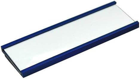 Amazon Good L マグネットネームプレート10 ブルー 6個 マグネット 文房具 オフィス用品