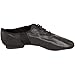 Sansha Tivoli Lace-Up Leather Jazz Shoe,Black,13 (11 M US Women's/9 M US Men's)