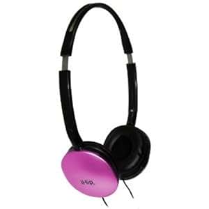Amazon.com: iHip Flat Style DJ Headphones (Pink): Home Audio & Theater