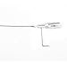 TOPNIKE Ceiling Sign Hanger, Aluminum, Display for Large Picture/Billboard/Sign Board/Frame, 2 Pack, Silver