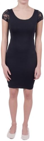 Cotton Candy Lace Back Semless Mini Short Sundress Sleeveless Scoop Neck dress