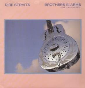 BROTHERS IN ARMS 12" SINGLE UK VERTIGO 1985 3 TRACK FULL LENGTH VERSION B/W GOING HOME LIVE AND WHY WORRY INSTRUMENTAL SEGMENT (DSTR1112) BUT HAS SOME LIGHT MARKS ON PIC SLEEVE