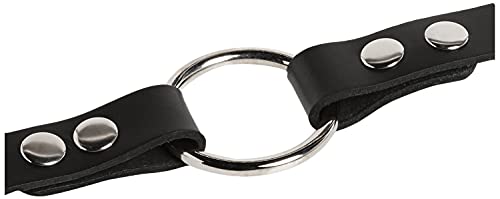 Thigh or Boot Leather Strap On Dildo Harness