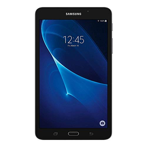 Samsung Galaxy Tab A 7″, 8 GB WiFi Tablet with MicroSD Bundle SM-T280NZKMXAR (US Warranty) (w/ 64GB MicroSD)