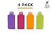 Lingito Travel Bottle Set, Leak Proof Travel Accessories, TSA Carry-On Approved, Refillable Travel Size Toiletries Containers. Bonus Toothbrush and Clear Bag