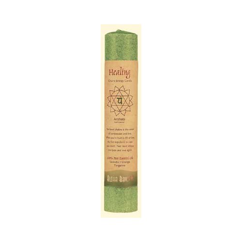 Aloha Bay Candle Pillar Chakra Green 8