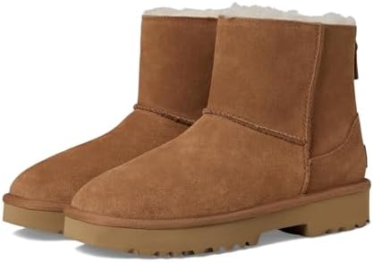 Amazon.com | UGG Women's Esmee Leather Boot Boot, Black, 9 | Ankle