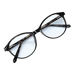Blue Light Reading Glasses Round Frame Spring Hinge