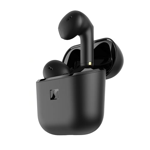 ACCENTUM Open Earbuds - Open-Ear Design, dynamischer Sound & Kopfhörer kabellos Bluetooth, IPX4-Spritzwasserschutz, 28h Akku, USB-C Ladeetui, für Musik & Telefonate, Schwarz