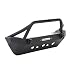 Smittybilt 76806 Black Xrc Front Bumper W Winch