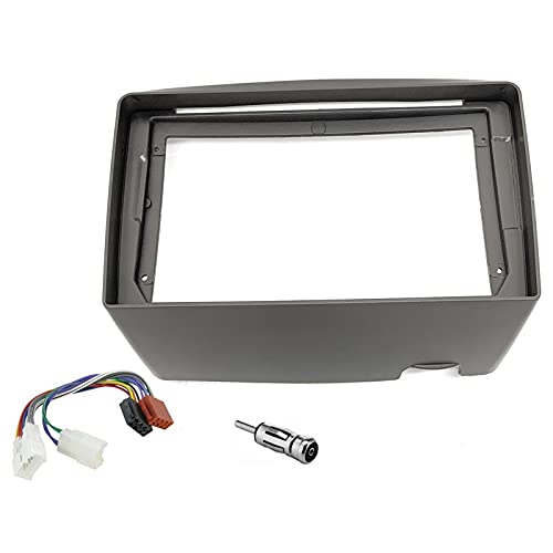 Sound-way - 9" inch dash car stereo facia radio adapter compatible with Toyota Yaris 1999-2005 - KA22-372