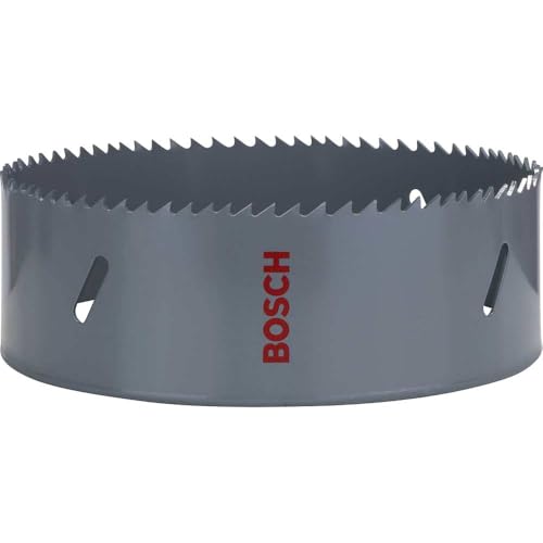Bosch Professional 1x Lochsäge HSS Bimetall für Standardadapter (für Metall, Aluminium, rostfreiem Edelstahl, Kunststoffen und Holz, Ø 146 mm, Zubehör