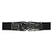 eVogues Plus Size Leatherette Elastic Belt Black - One Size Plus