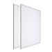 CHIUER 2x2FT 40W 5000K Cool White, Ultra Thin LED Flat Panel Light, Drop Ceiling Light, Edge-Lit, 4400 Lumens, 0-10V Dimmable, White Frame, No Flicker, DLC-Qualified Lighting Facts 4 Pack