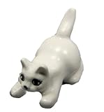 Lego Animal Minifigure: White Kitten / Cat