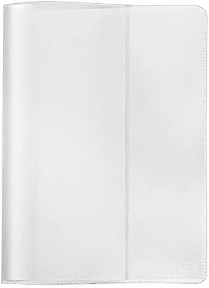 VELOFLEX 3258500 Double Cover 192 x 130 mm Protective Cover for New Passport Polypropylene Film Transparent Pack of 20