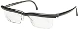 Adlens Adjustables Frame Glasses, Black -6D to +3D diopters