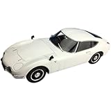 First18/ファースト18 トヨタ 2000GT ホワイト 1/18スケール F18004