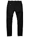 Match Men's Slim Tapered Stretchy Casual Pant (30W x 31L, 8060 Black)
