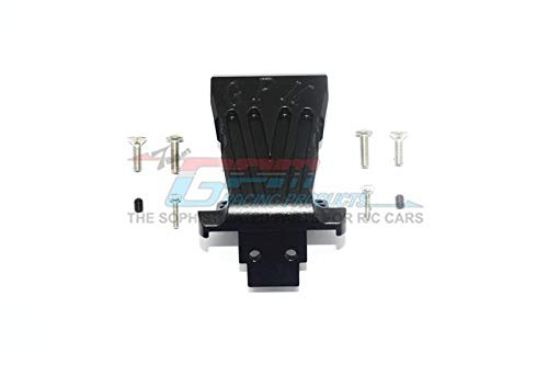 GPM Losi 1/10 Baja Rey 4WD Desert Truck (LOS03008) Upgrade Parts Aluminum Front Bumper Mount - 1 Set Black
