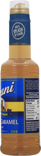 TORANI SUGAR FREE SALTED CARAMEL SYRUP, 12.7 FL OZ