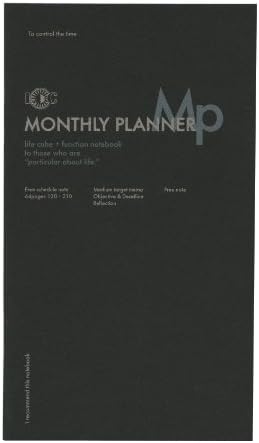 United bees A5 slim size Monthly Planner functional notebook NOTE-A5S-01