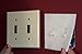 Stick 'N' Seal Adhesive Backed Double Switch Draft Sealers. Save Energy and Money. Pack of 4