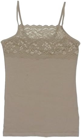 バースデー 記念日 ギフト 贈物 お勧め 通販 41 1 6666 綿混レーシーキャミソール 胸の谷間をカバー M 5l 防臭加工 抗菌