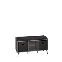 RiverRidge Home  Storage Bench, Weathered/Black