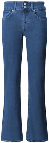 Damen Flare Jeans MW Venus Jeans, Blau (Denim-4CB), 31W / 30L