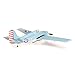ParkZone F4F Wildcat RC Airplane Park Flyer 1.0M BNF Basic with AS3X and Safe Select (Transmitter, Battery and Charger Not Included), Blue: PKZ1950