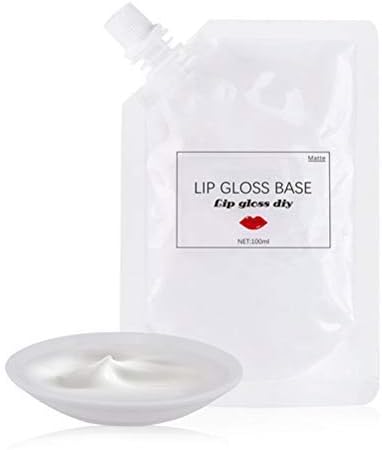 Clear Lip Gloss Base Oil, Non-Stick Lip Stick Raw Material Gel Handmade DIY Lipstick Raw Material, Matte and Moisturized