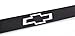 Chevrolet Chevy Logo Black Metal License Plate Frame Holder