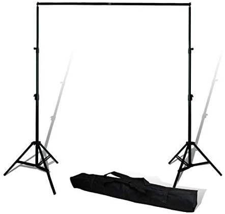 WON Amazing World 9 Feet Height Photography/Filming Backdrop Stand Back Screen Support System, 2 in 1 Kit