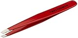 Tweezerman Stainless Steel Slant Signature Red Tweezer