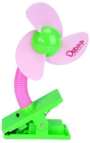 Cozyswan® Baby Pushchair Fan - Stroller Clip-on Fan, Soft Foam Blades, USB Powered
