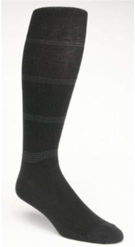 Arriva Travel-Tec Travel Legwear with Smart Compression Technology (Mens (8-12 Shoe), Black, Navy, White(1 EACH))