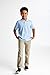 French Toast Boys' Little 2-Pack Short Sleeve Pique Polo Shirt, Light Blue, S (6/7)