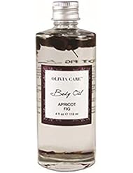 OLIVIA CARE Body Oils, Flavors: Apricot Fig, French Rose, Jasmine Gardenia -All Natural Perfume Fragrance & Body Oil Moisturizer, Rich in Vitamin E, K, Omega fatty Acids (Apricot Fig)