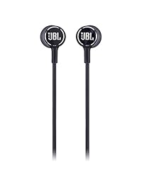 JBL Live 100 auriculares in ear con micrófono en línea y mando a distancia (Negro)